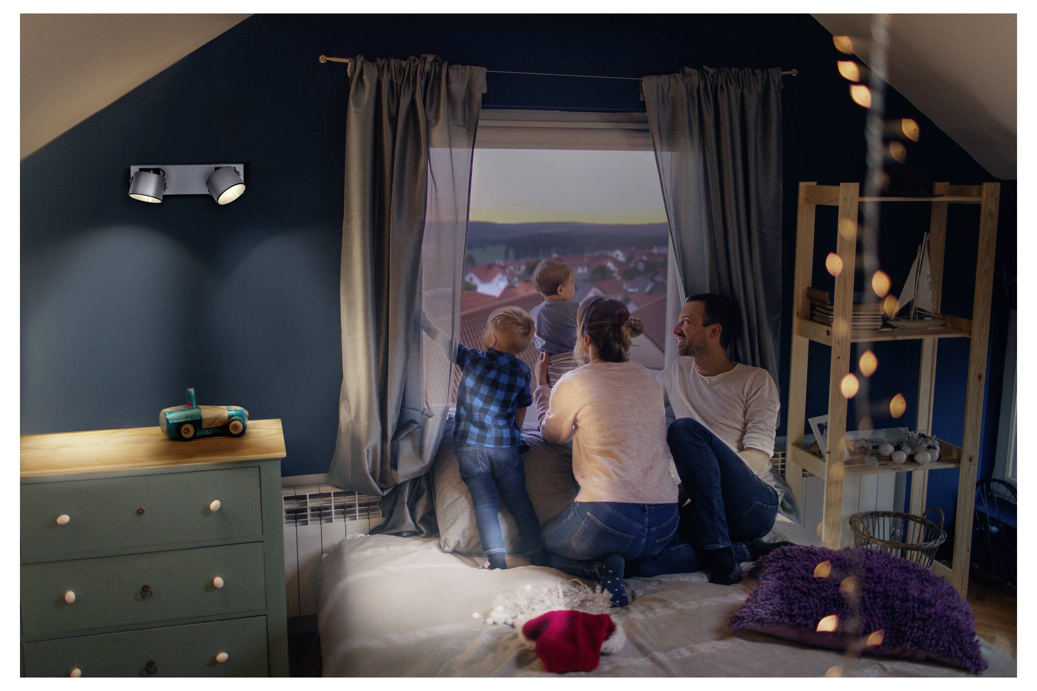 OSRAM Decor Spot Jupiter 2 Spot 4099854471452 Faretto LED da soffitto, Faretto LED da parete LED (monocolore) 11.5 W Arg-7
