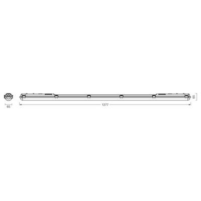 OSRAM Damp Proof Value 120cm 1X16W 840 Lampada LED impermeabile LED (monocolore) 16 W Bianco freddo Bianco-3