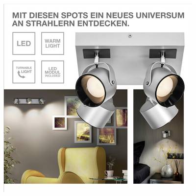 OSRAM Decor Spot Jupiter 1 Spot 4099854471438 Faretto LED da soffitto, Faretto LED da parete LED (monocolore) 5.8 W Arge-3
