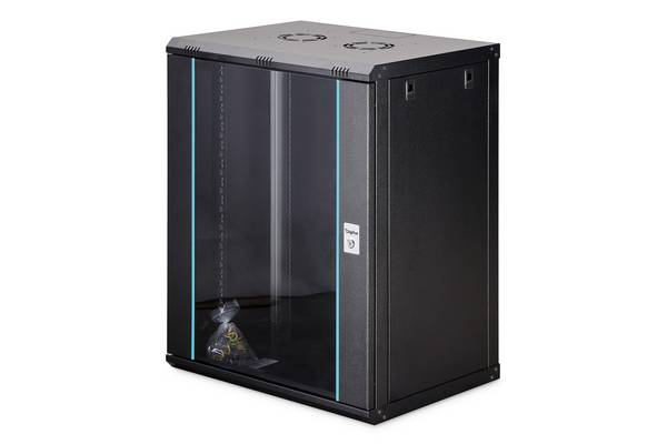Digitus DN-37113 Armadio rack di rete da 19"  16 U Nero, Nero (RAL 9005)