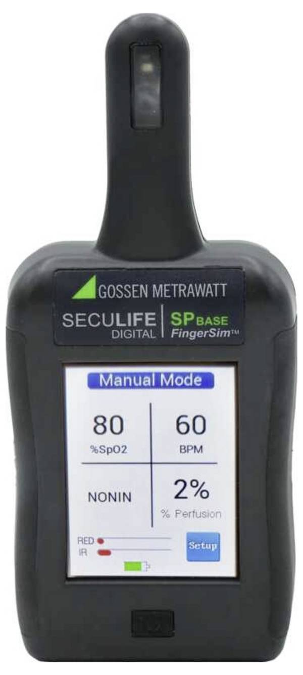 Gossen Metrawatt SECULIFE SP BASE Simulatore di pulsossimetro digitale