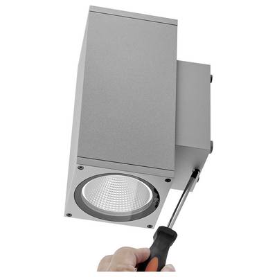 Deko Light ShoreLine Pro Square Up+Down 731199 Lampada da parete 21 W LED (monocolore) Grigio traffico (RAL 7042)-9