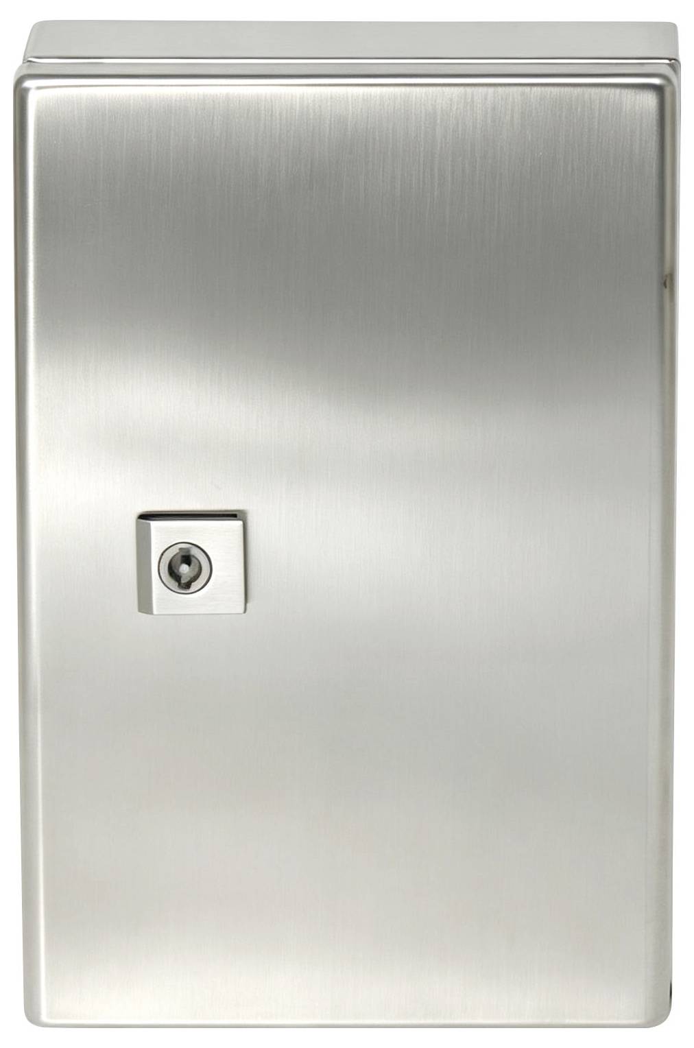TRU COMPONENTS TC-SS203008 Quadro elettrico 20 x 30 x 8 Acciaio inox Grigio luminescente 1 pz.-1