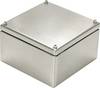 TRU COMPONENTS TC-SSH202012 Cassette terminali KL 200 x 200 x 120 Acciaio inox Grigio chiaro 1 pz.