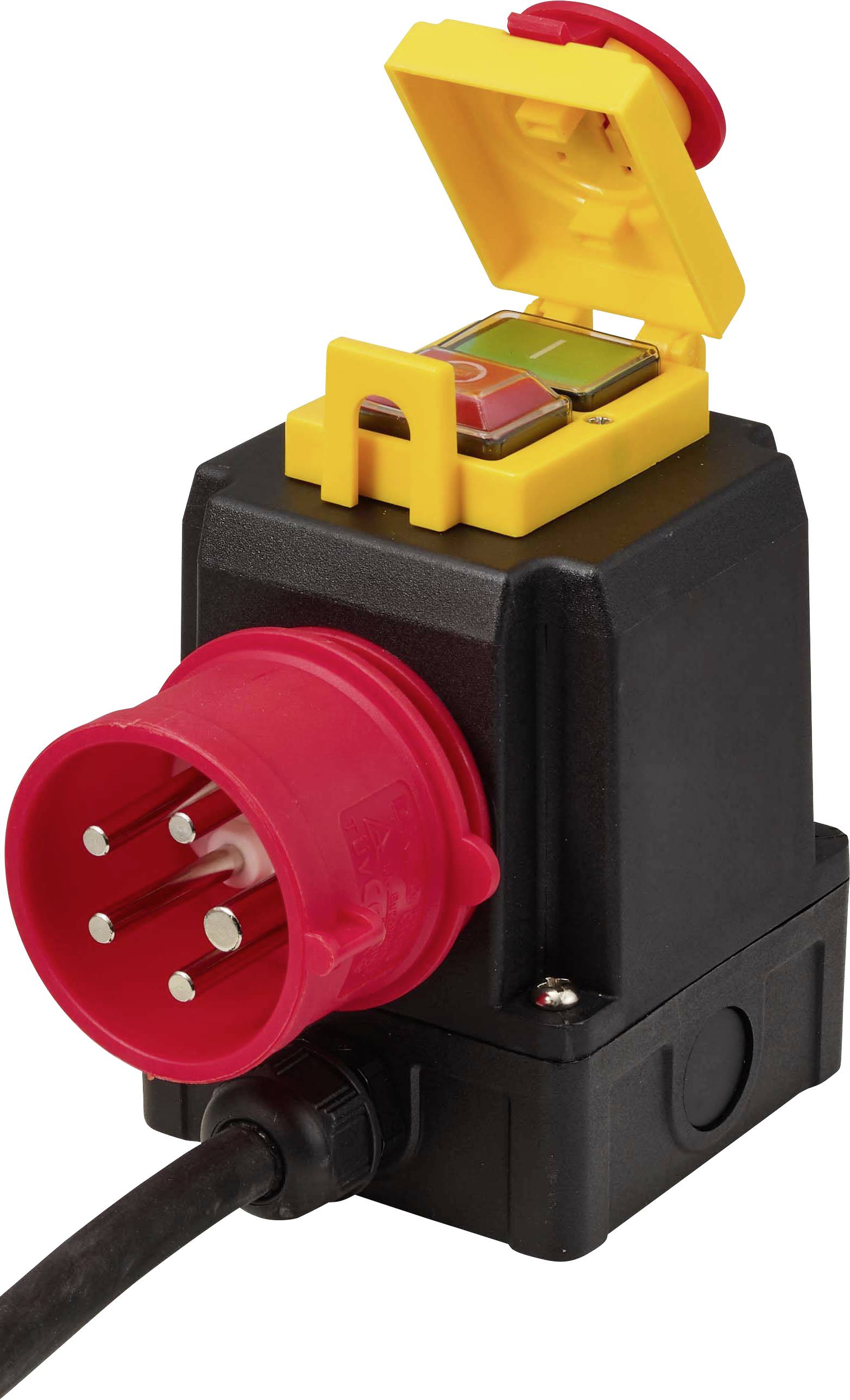 TRU COMPONENTS TC-15083272 DZ08-4B6 Interruttore del motore 400 V 12 A 1 x Off / On Permanente IP54 1 pz.