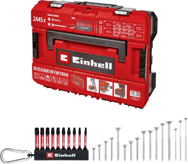 Einhell  370505 Kit di viti   Impronta T    Acciaio al carbonio  1 KIT