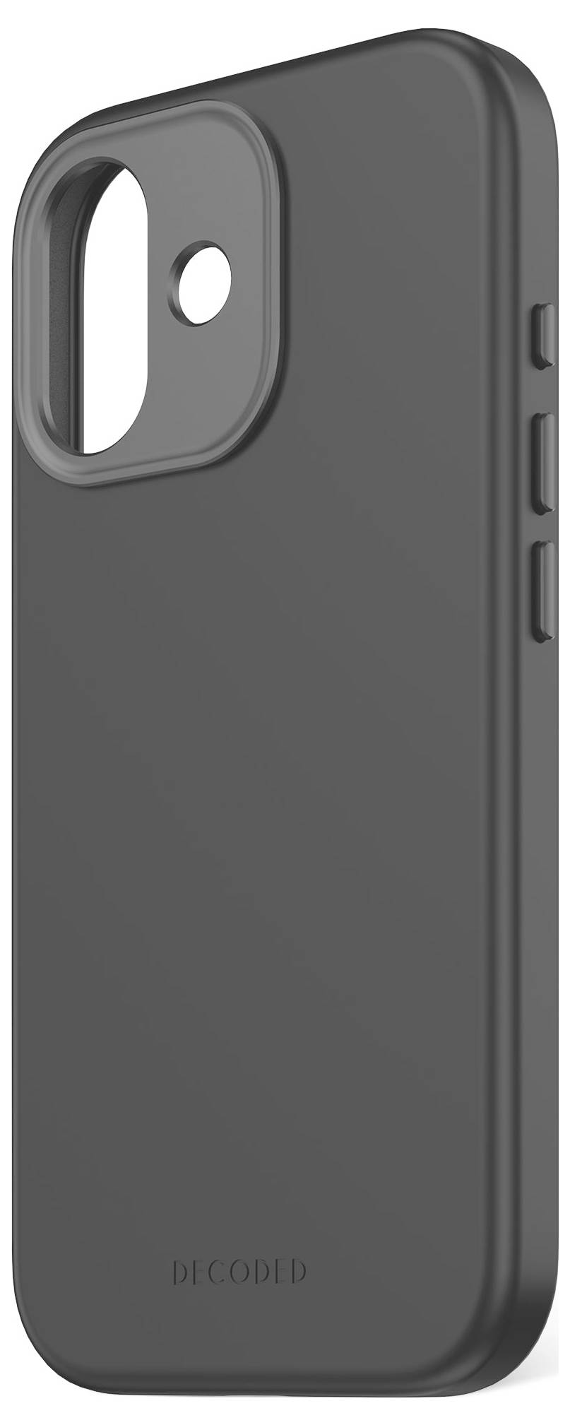 Decoded Decoded AntiMicrobial Silicone Backcover Backcover per cellulare iPhone 17 Nero D25IPO17BCS9PK-6