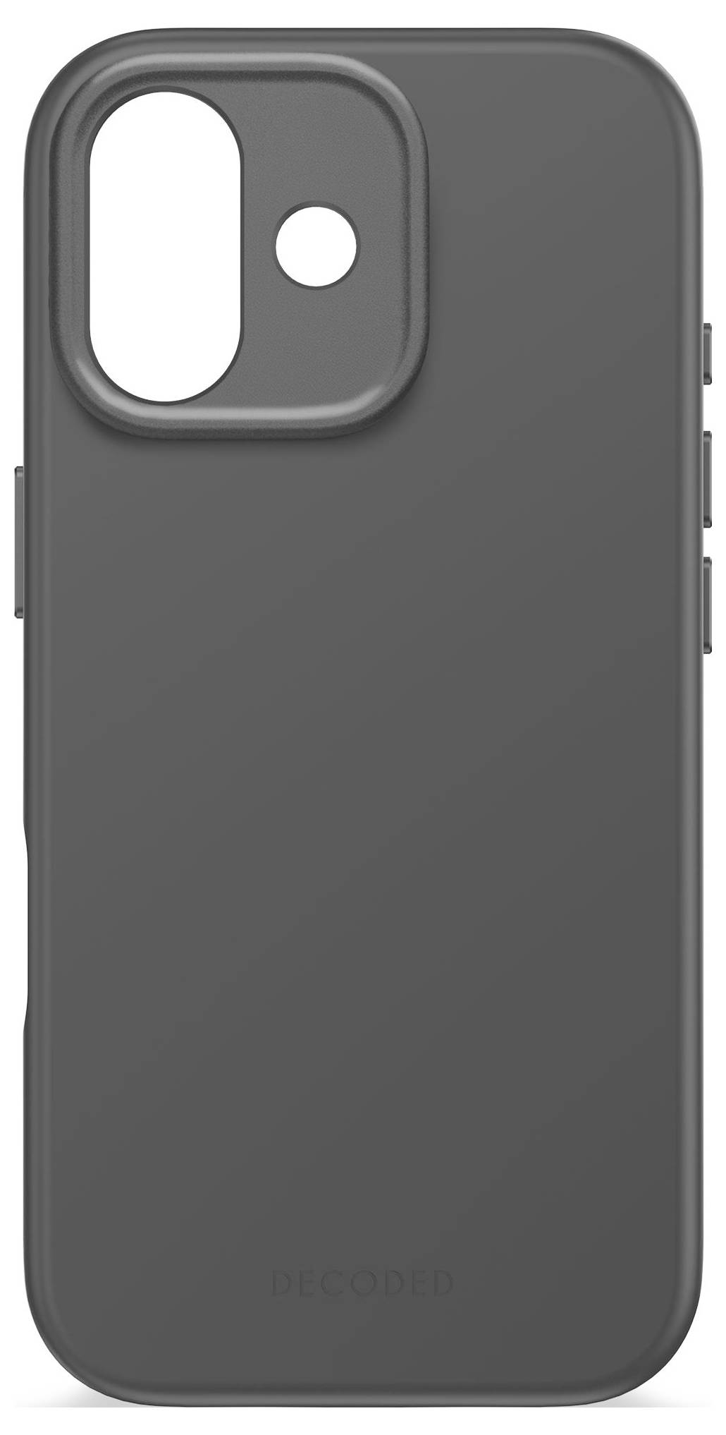 Decoded Decoded AntiMicrobial Silicone Backcover Backcover per cellulare iPhone 17 Nero D25IPO17BCS9PK-7