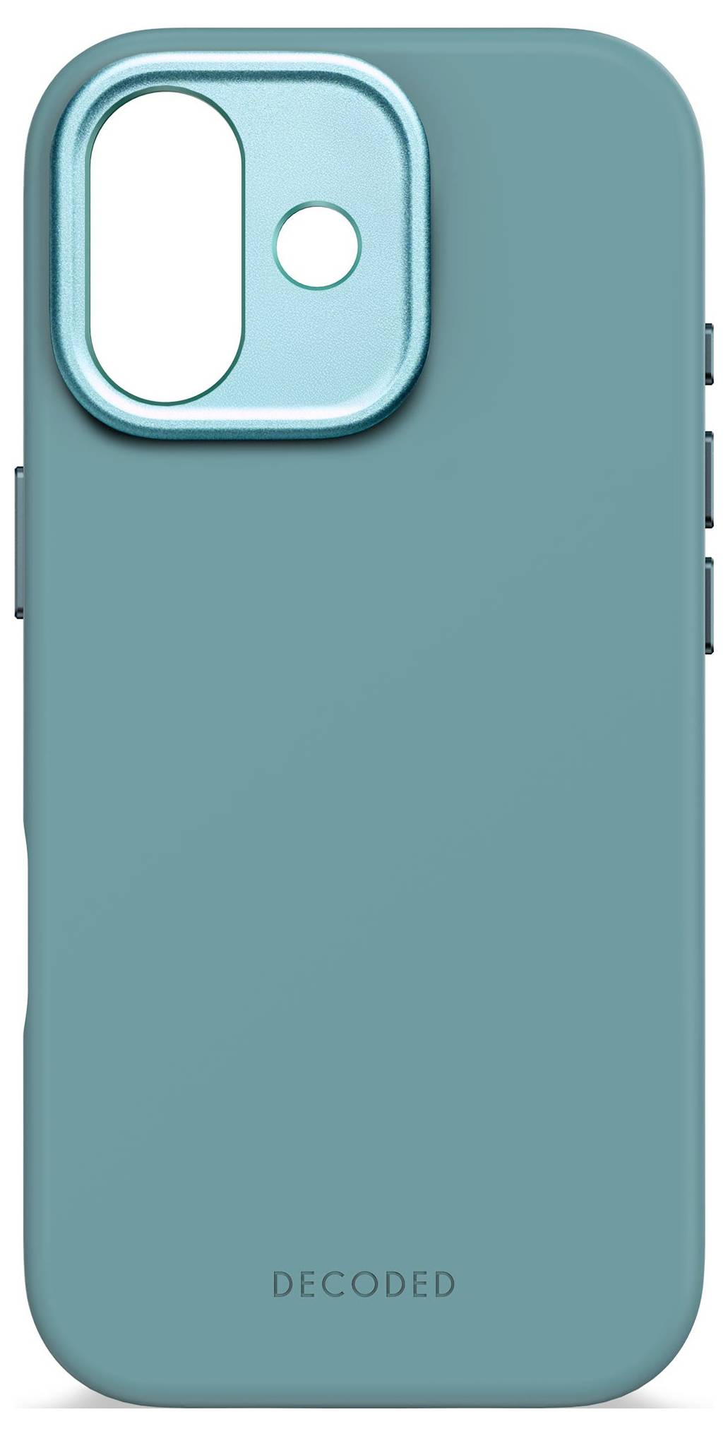 Decoded Decoded AntiMicrobial Silicone Backcover Backcover per cellulare iPhone 17 Blu D25IPO17BCS9RB-7
