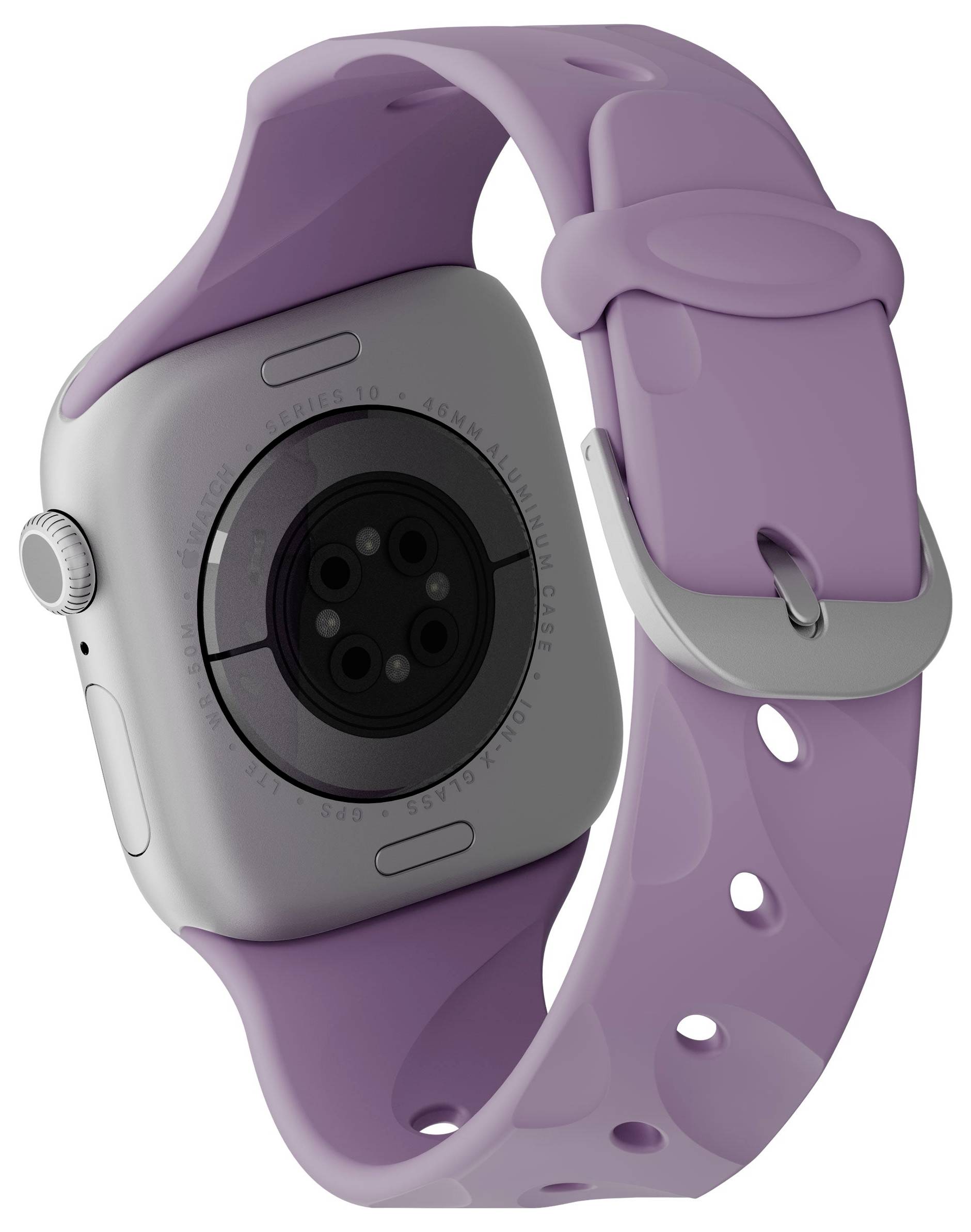 Decoded Decoded Silicone Ares Splice Strap 40/42 Cinturino da polso Violetto-2