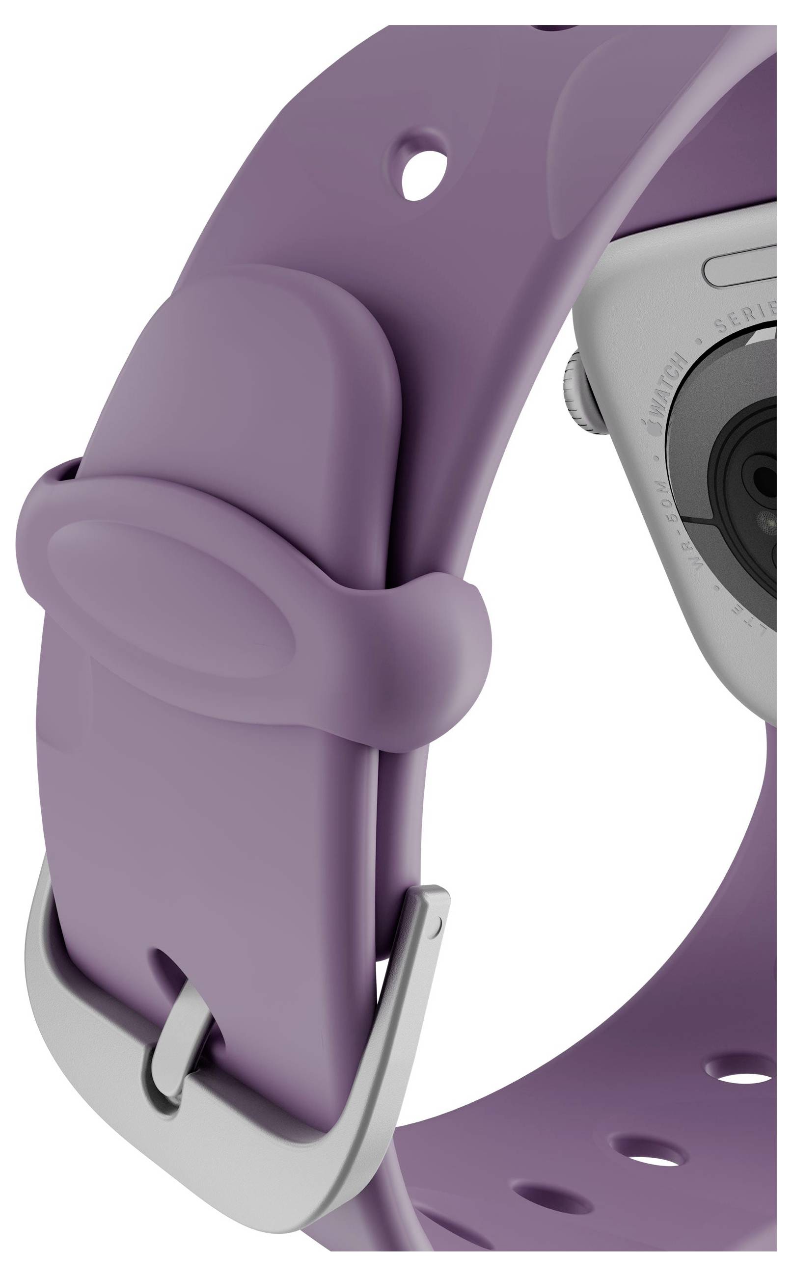 Decoded Decoded Silicone Ares Splice Strap 40/42 Cinturino da polso Violetto-3