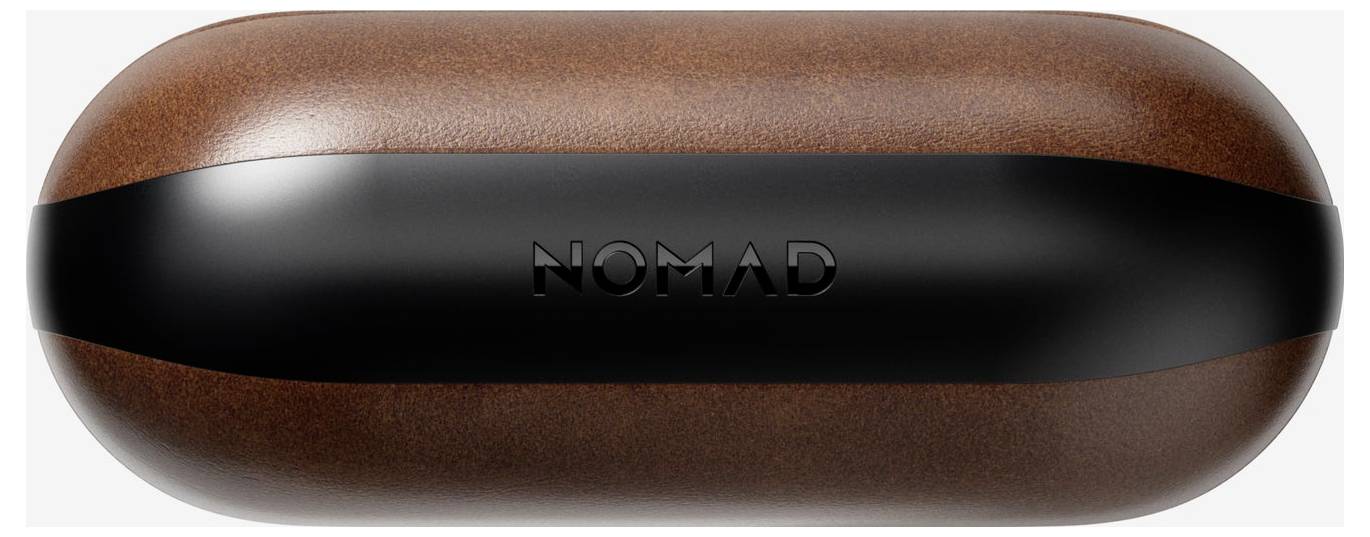 Nomad Modern Leather Case Airpods Pro3 Custodia protettiva per custodia di ricarica Marrone-11