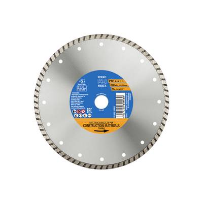 PFERD TOOLS 68300050 DG 230x2,6x22,23 START Disco diamantato Diametro 230 mm Ø foro 22.23 mm Mattone, Calcestruzzo rinfo-0