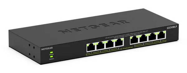 NETGEAR GS308LP-100EUS GS308LP Switch di rete RJ45 16 GBit/s Funzione PoE