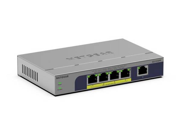 NETGEAR GS105PP-300EUS GS105PP Switch di rete RJ45   Funzione PoE