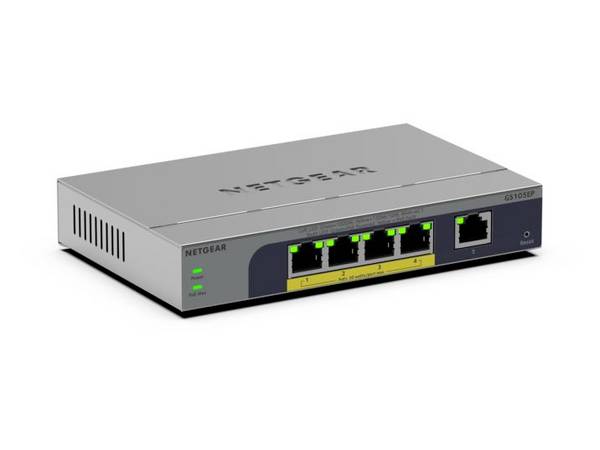 NETGEAR GS105EP-100EUS GS105EP Switch di rete 5 Porte 10 GBit/s Funzione PoE