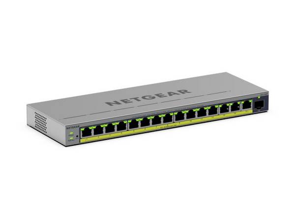 NETGEAR GS116EP-100EUS GS116EP Switch di rete RJ45 16 Porte 32 Gbit/s Funzione PoE