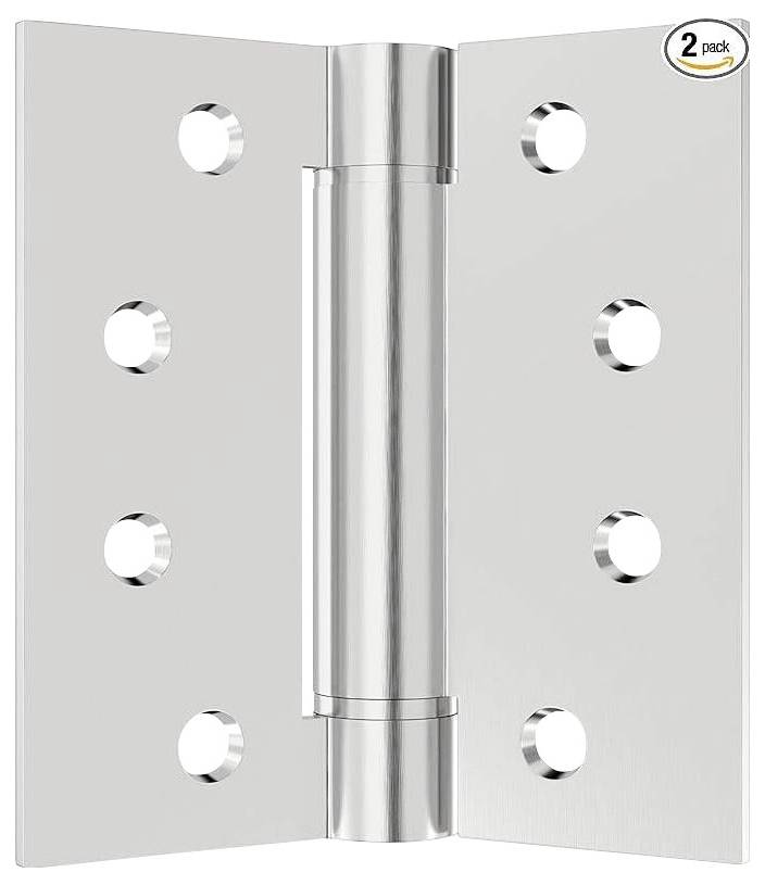 TOOLCRAFT 304 cerniera per porte in acciaio inox 100x76mm (2) 101 mm 1 Paio/a-2