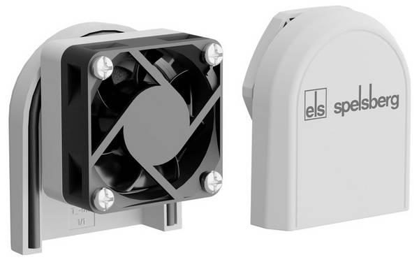 Spelsberg BEL Air active M40 24-1/gr Ventilatore 24 V/DC 1.4 W (L x A x P) 61 x 47 x 70 mm 1 pz.