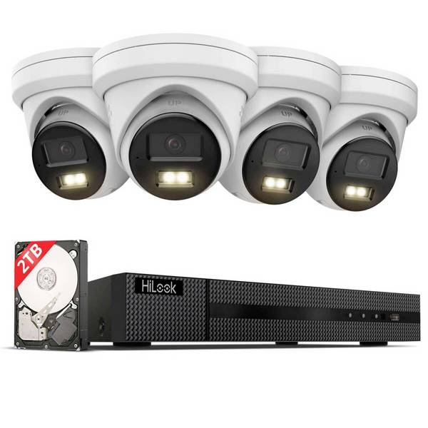 HiLook  IK28P-460T LAN, Cablato, Digitale, Cavo patch IP-Kit registratore videosorveglianza LAN