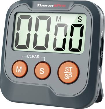 ThermoPro TM03W Timer Black digitale