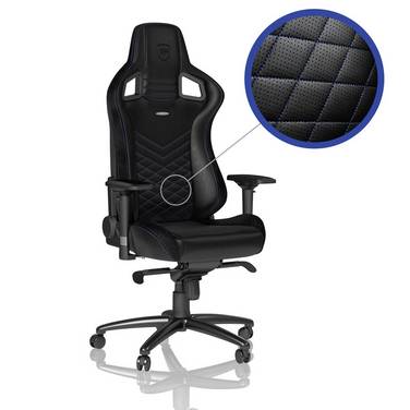 Noblechairs EPIC Sedia da gioco Nero, Blu
