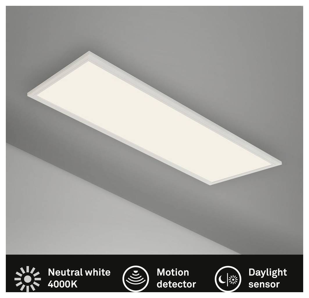 Lampada da soffitto girevole regolabile in un moderno soggiorno, mostrata come un apparecchio rotondo incassato con un'icona di inclinazione e il testo 'Schwenkbar' e 'Regolabile'.