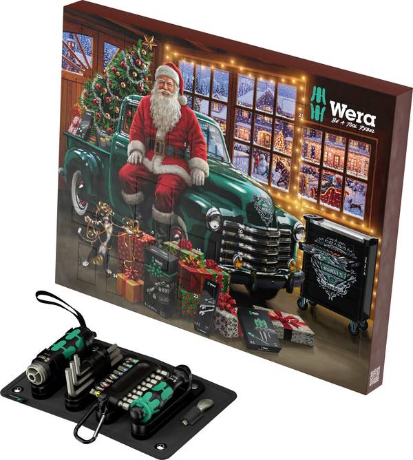 Wera Adventskalender 17 VE 1  Utensili Calendario avvento