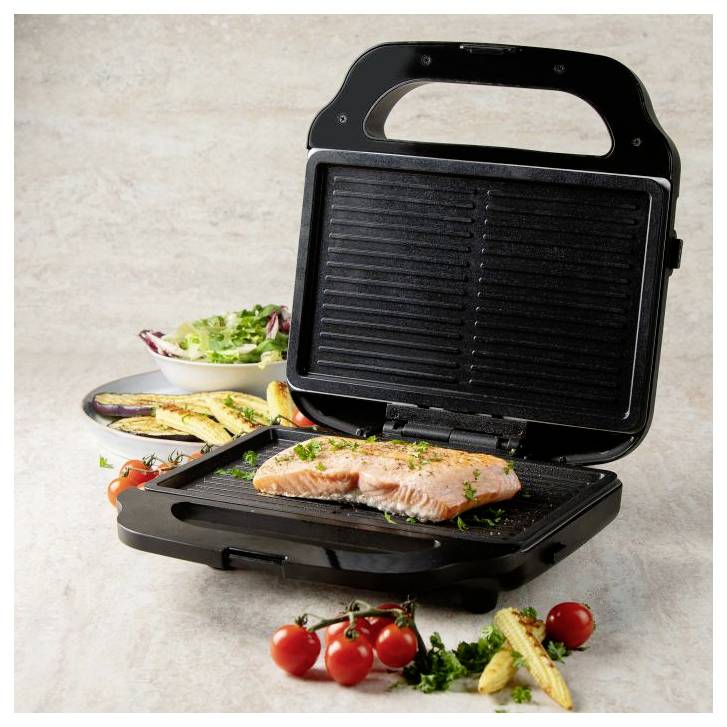 DOMO DO9291C Multi-Grill Rivestimento antiaderente, Spia luminosa Nero-5