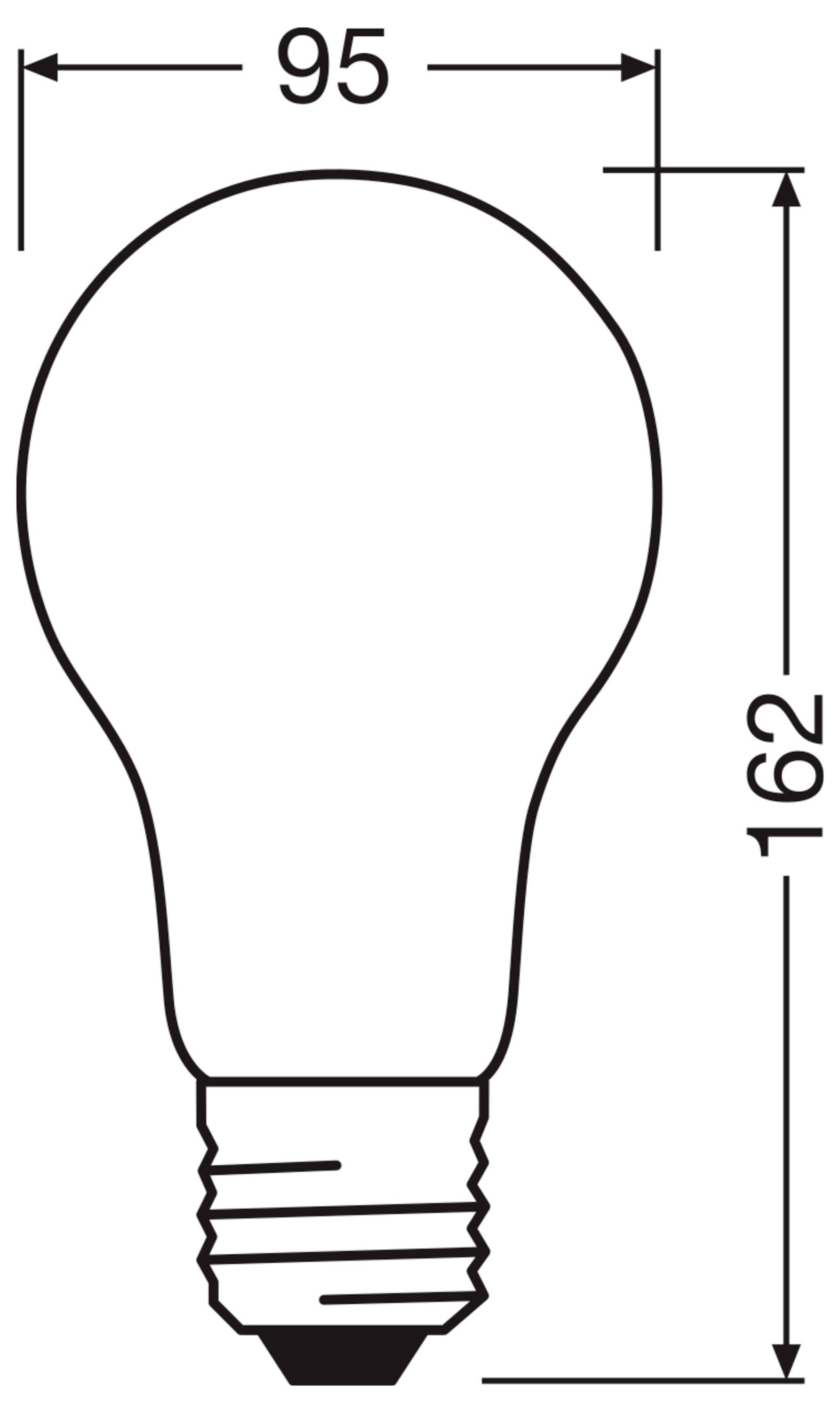 OSRAM 4099854785245 LED (monocolore) ERP D (A - G) E27 Forma fissa 24 W Bianco neutro non dimmerabile 1 pz.-4