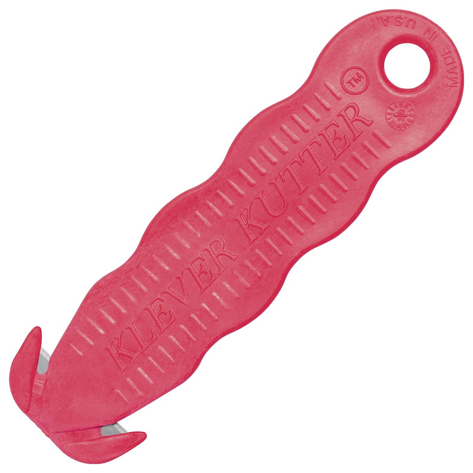 KLEVER KCJ-1R KLEVER KCJ-1R Kutter Coltello di sicurezza Rosso, 10 pz. 10 pz.-1