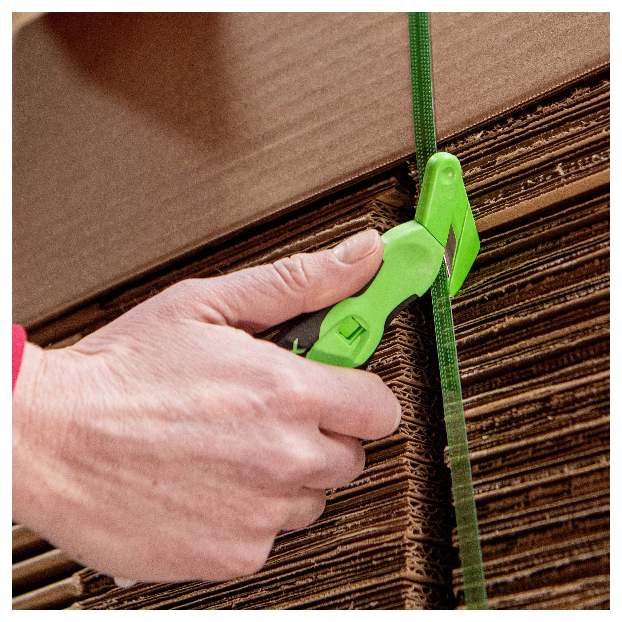 KLEVER KCJ-XC-30X KLEVER KCJ-XC-30X XChange™ 30 Kleen™ Coltello di sicurezza Verde-nero, 10 pz. 10 pz.-6