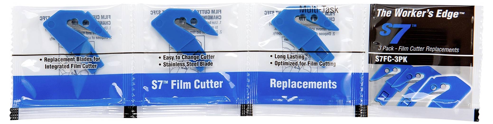 PHC S7FC Taglierina di ricambio S7FC per coltello di sicurezza S7™ 3 pz.-1