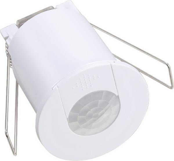 V-TAC 24355 Ad incasso Sensore a infrarossi 360 °  Bianco IP20