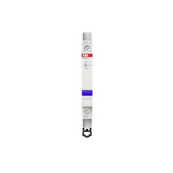 ABB E219-G220 Spia luminosa con elemento LED Blu 230 V/DC 1 pz.
