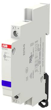 ABB E219-G220 Spia luminosa con elemento LED Blu 230 V/DC 1 pz.-1