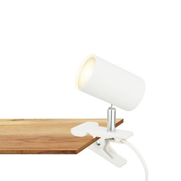 Briloner KLEM 2766016 Lampada con morsetto  GU10  9 W Bianco