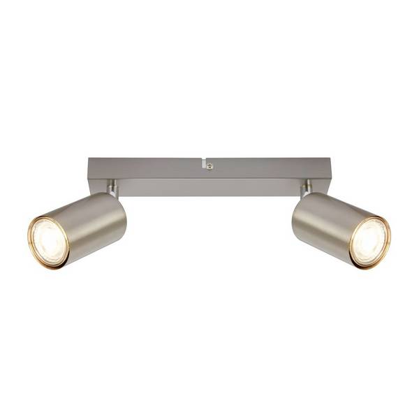 Briloner TIB 2172022 Faretto da soffitto LED (monocolore) GU10  9 W Nickel (raso)