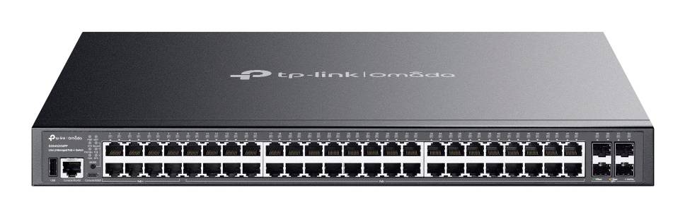 TP-LINK SG5452XMPP Omada SG5452XMPP V1 Switch di rete managed 48 Porte 176 Gbit/s Funzione PoE-0