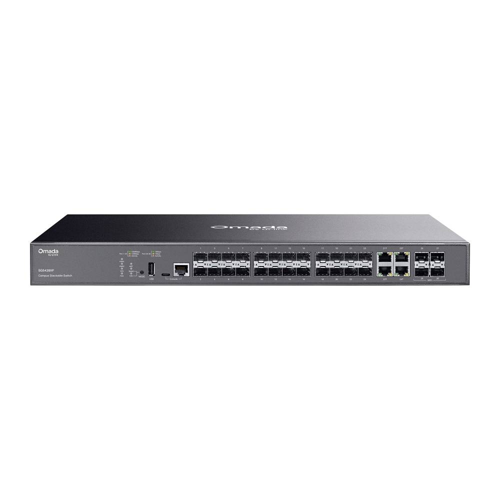 TP-LINK SG5428XF Omada SG5428XF V1 Switch di rete managed 24 Porte 128 Gbit/s-0