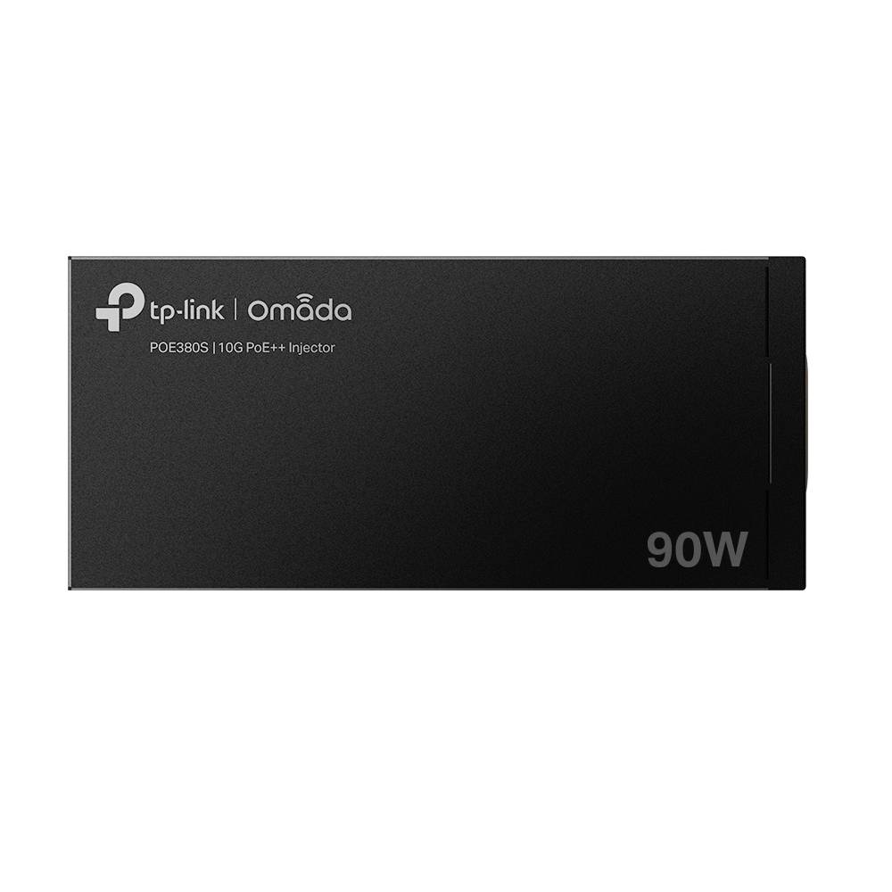 TP-LINK Omada POE380S V1 Iniettore PoE IEEE 802.3af (12.95 W), IEEE 802.3at (25.5 W), IEEE 802.3bt-0