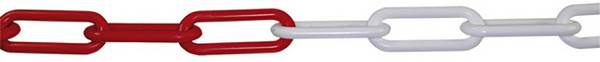 DEHN 700112 Catena chiusa Rosso/Bianco   10 m