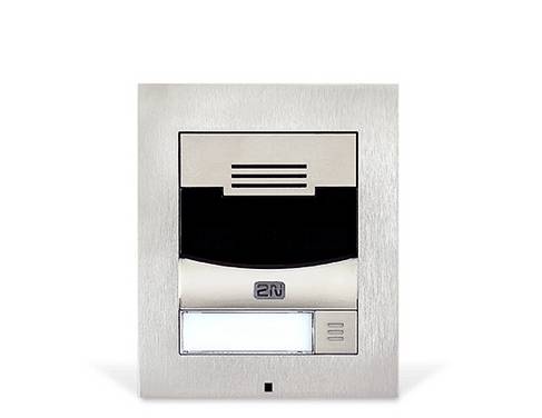 2N Telecommunications 2N IP Solo Basiseinheit (mit Kamera) AP, Video citofono Nickel