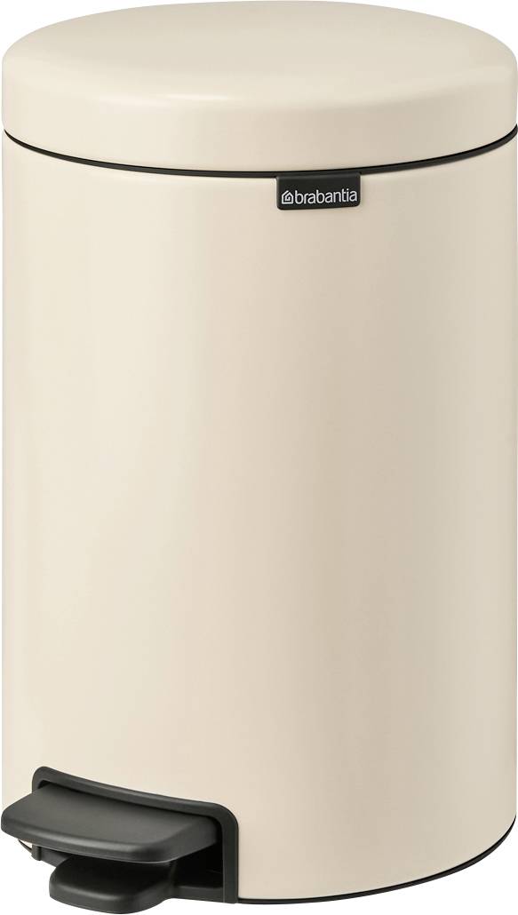 brabantia 8710755149924 8710755149924 Pattumiera. 12 l Acciaio (L x L x A) 350 cm x 251 mm x 411 mm Beige 1 pz.