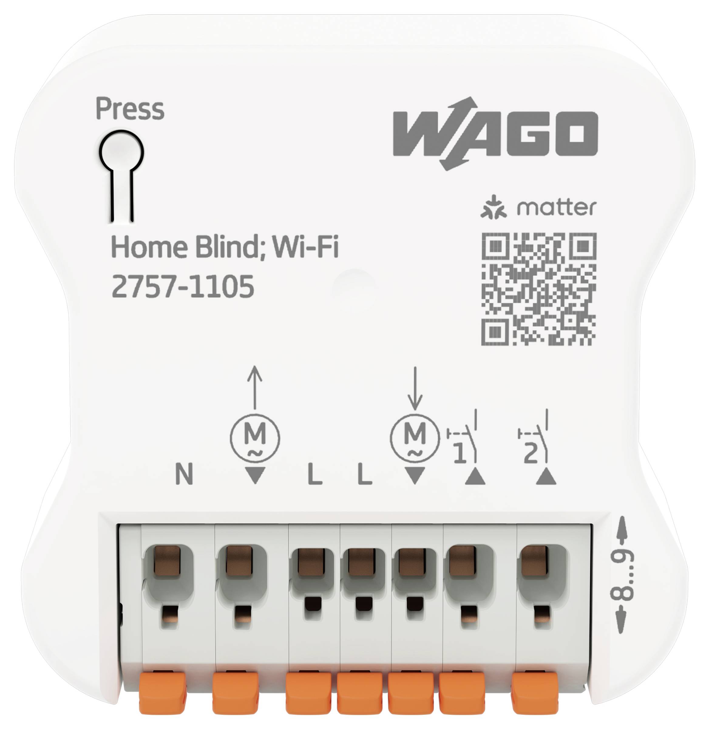 2757-1105 WAGO Home Automation Attuatore per tapparelle senza fili-2