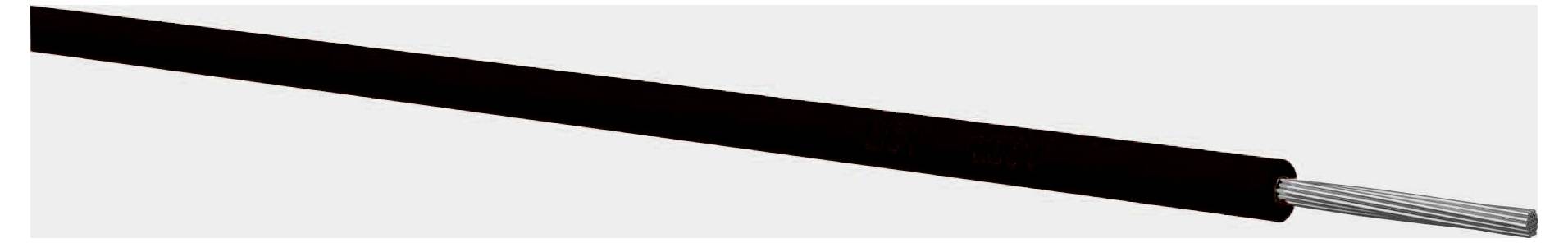 Un'asta cilindrica nera con un'estremità filettata argentata, mostrata diagonalmente su uno sfondo grigio chiaro.