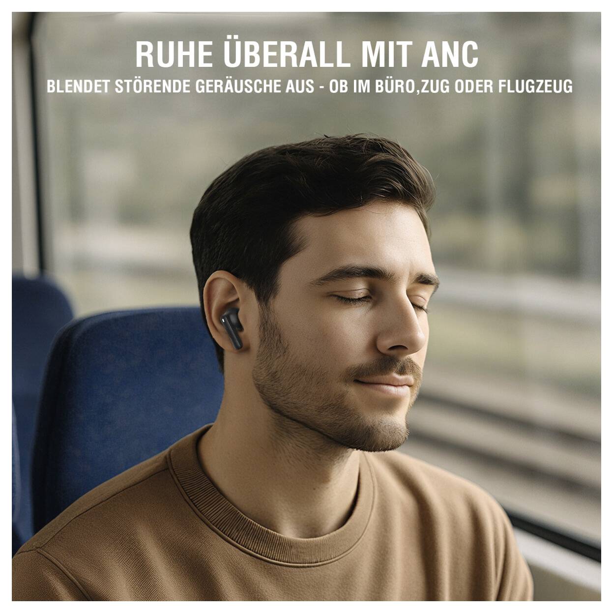 4Smarts SkyBuds Pro ANC Cuffie In Ear Senza fili Stereo Nero headset con microfono, Custodia di ricarica, regolazione de-10