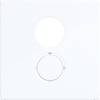 Hager #####Lichtweiß (glänzend) WAF1176WG 1 pz.