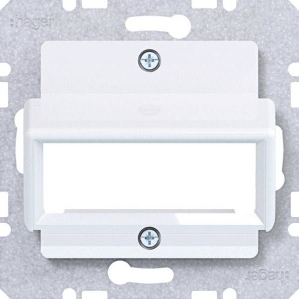Hager #####Lichtweiß (glänzend) WAF2163WG 1 pz.