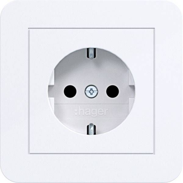 Hager #####Lichtweiß (glänzend) WAS1221WG 1 pz.